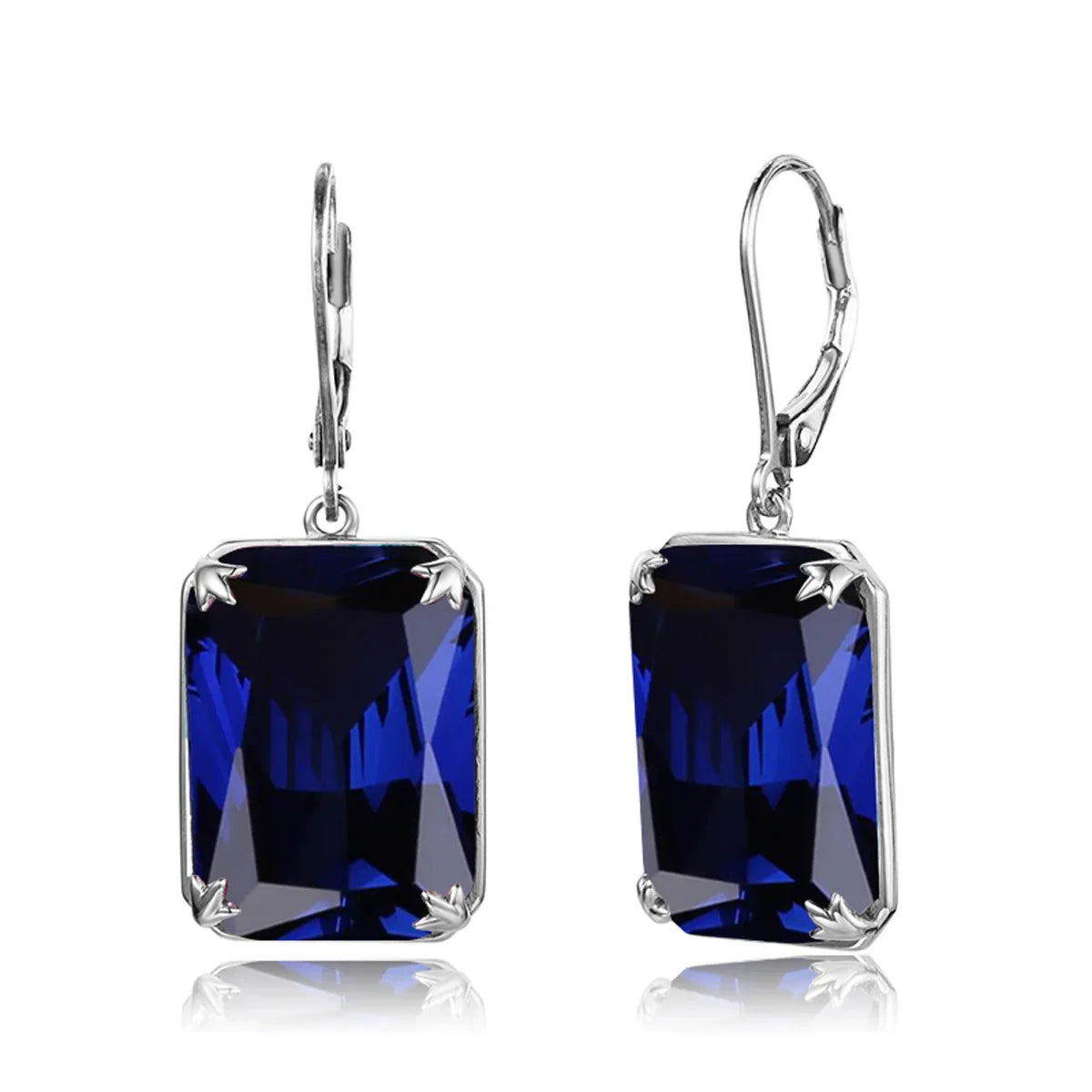 Viking Blue Topaz Earrings - Collection The Eyes of Freyja