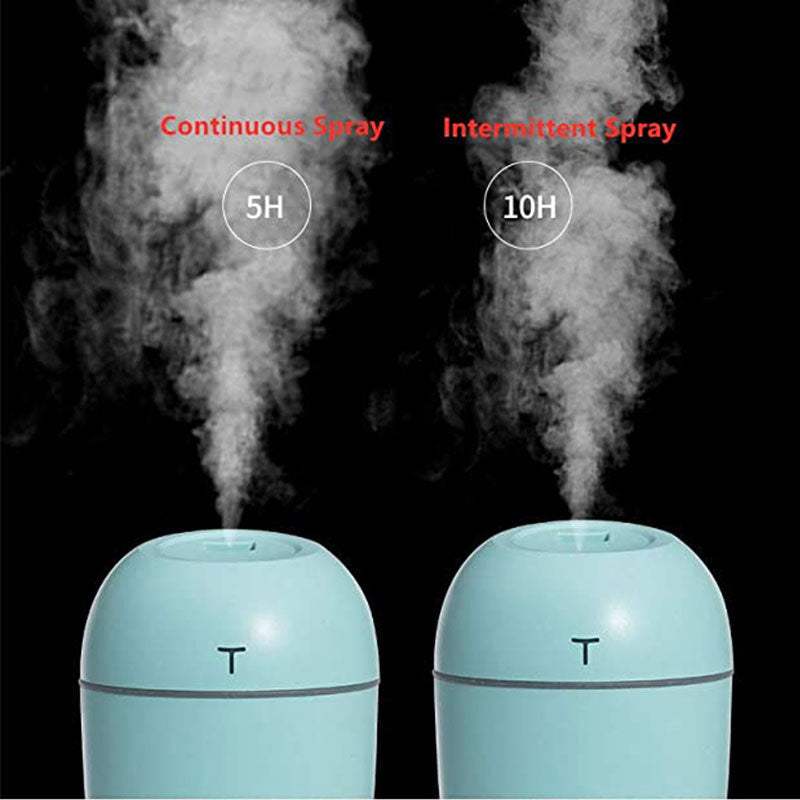220ML Ultrasonic Mini Air Humidifier Aroma Essential Oil Diffuser USB