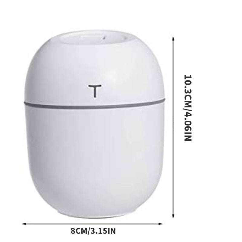 220ML Ultrasonic Mini Air Humidifier Aroma Essential Oil Diffuser USB