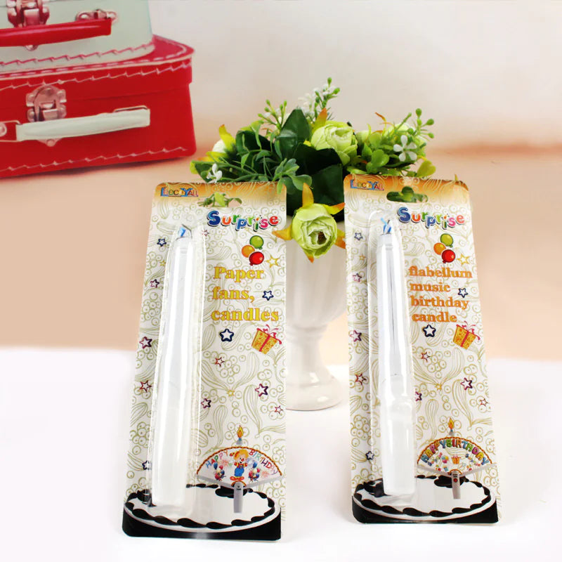 Clown Fan Surprise Party Candle