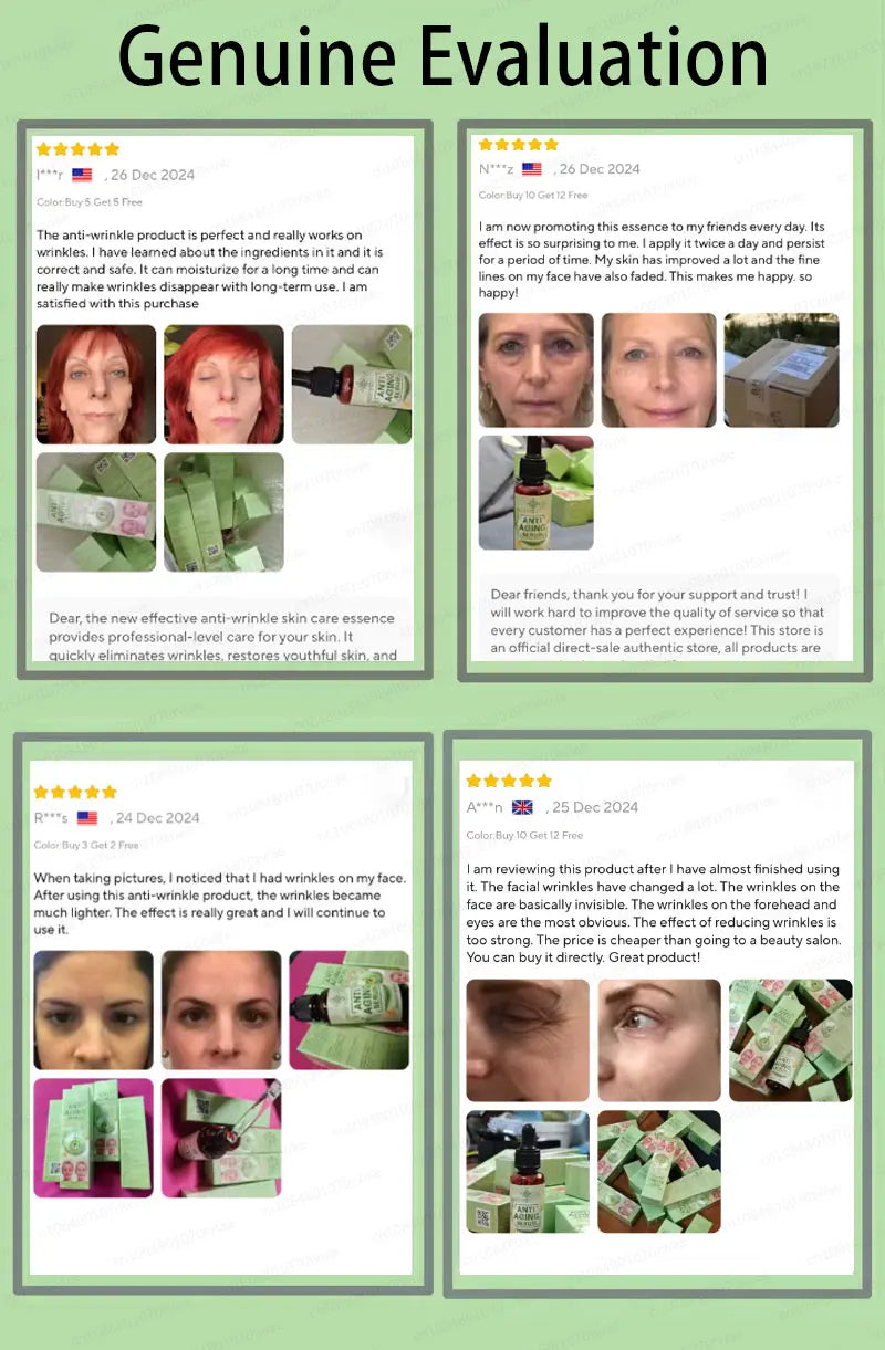 POZOAMIS Anti-Aging Serum – Advanced Wrinkle Treatment Combo