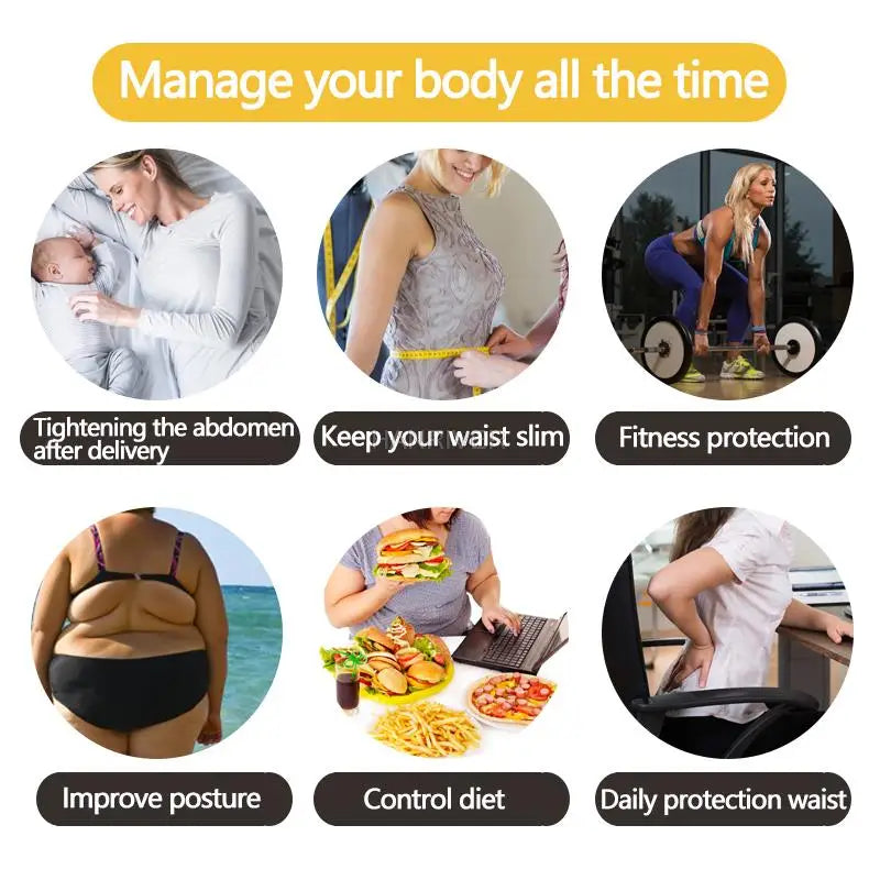 3 in 1 waist and thigh trimmer Double Compression Belt Leg Support Sweat Sauna Effect Neoprene Waist Trainer Butt Lifter Workout