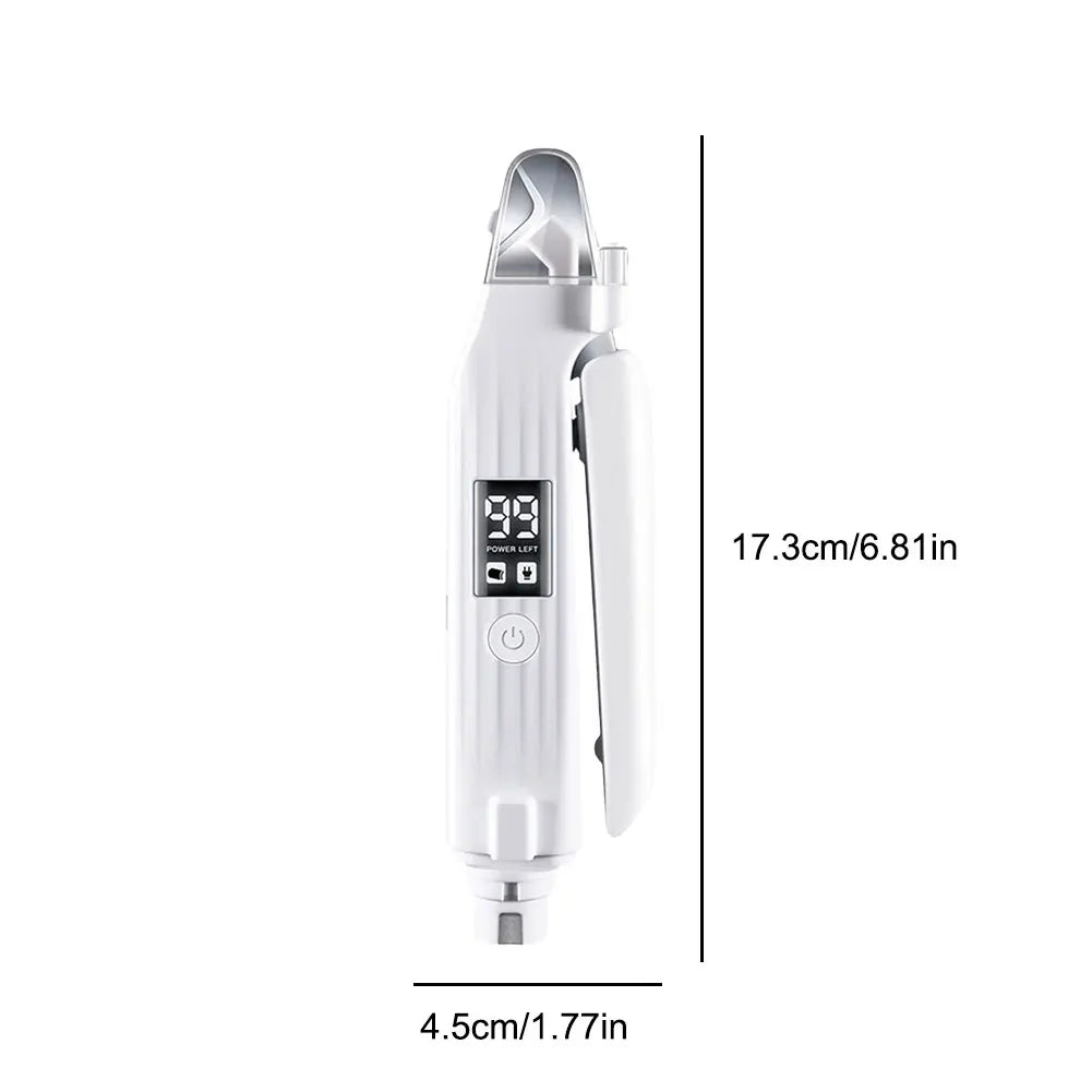 2 in 1 Electric Pet Nail Tool Rechargeable Pet Toenail Clippers Dog