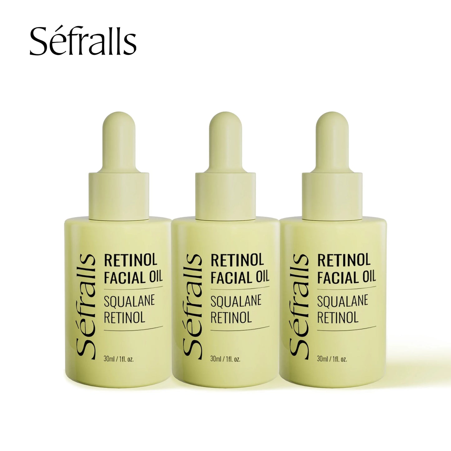 Sefrallys Act Face Serum Special – Premium Combo  -  Essence Set 30ml*3pcs With Vitamin-C Vitamin-A and Hyaluronic Acid Serum For Glistening -  Firming Hy