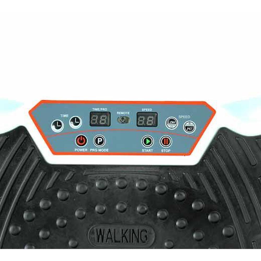 Black Vibration Machine Platform - Exercise Vibrating Plate - Whole