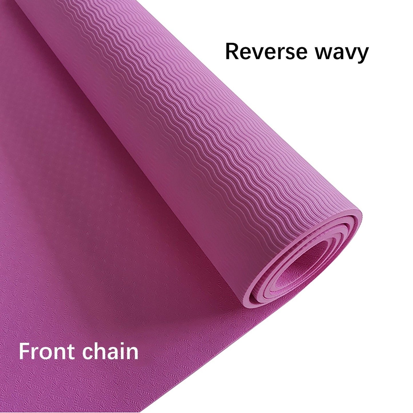 Yoga Fitness Mat Large Size Slip Luxo