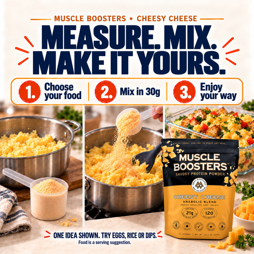 Muscle Boosters Cheesy Cheese - Anabolic Blend