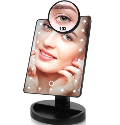 High Quality 16/ 22 LED Lights Touch Screen Makeup Mirror
