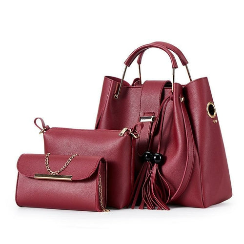 Three-Piece Fashion Casual Messenger Bag For Women