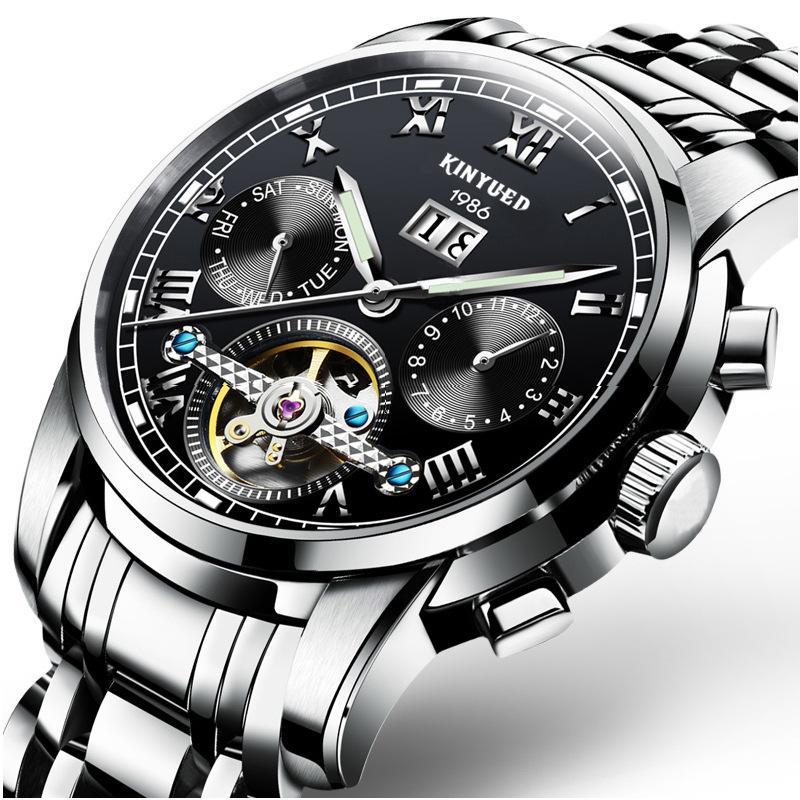 Stainless Steel Mechanical Watch For Men