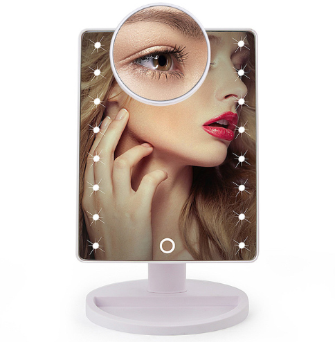 High Quality 16/ 22 LED Lights Touch Screen Makeup Mirror