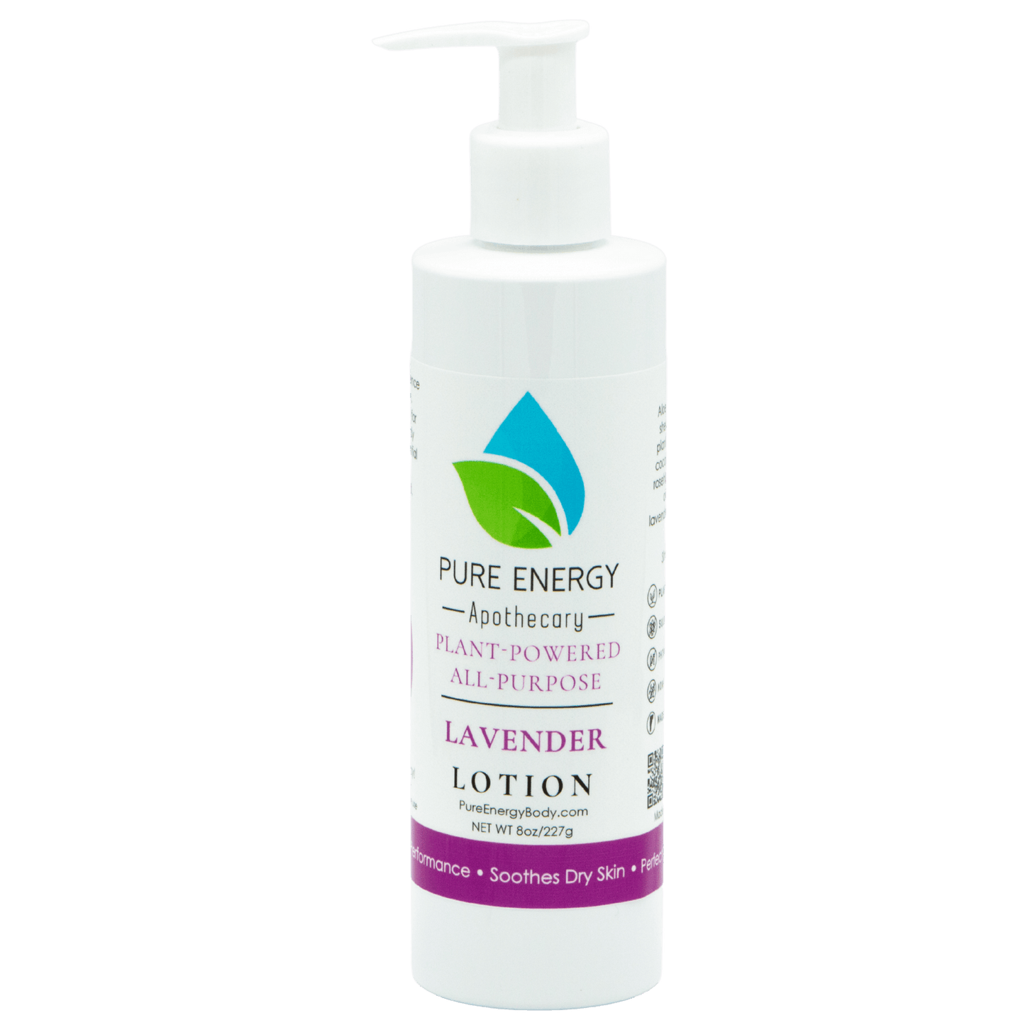 Natural All Purpose Lotion 8 Oz (Lavender)