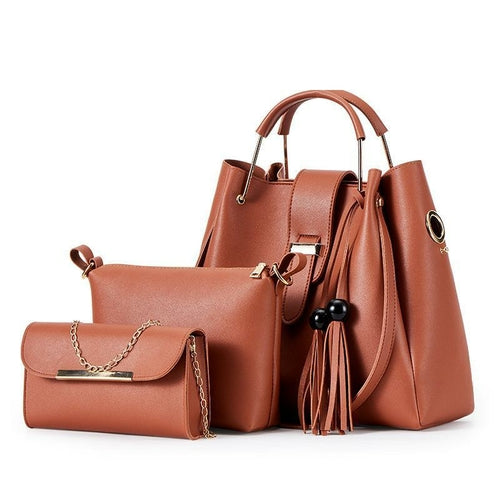 Three-Piece Fashion Casual Messenger Bag For Women