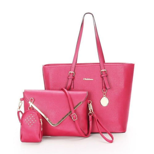 Spring Three-piece Fashion Handbag For Women