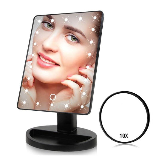 High Quality 16/ 22 LED Lights Touch Screen Makeup Mirror