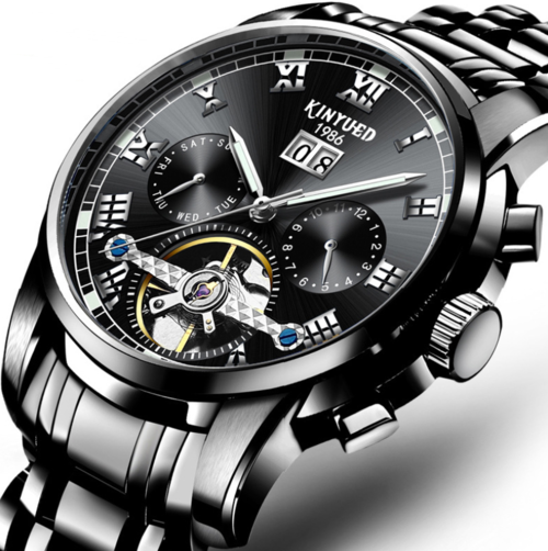 Stainless Steel Mechanical Watch For Men