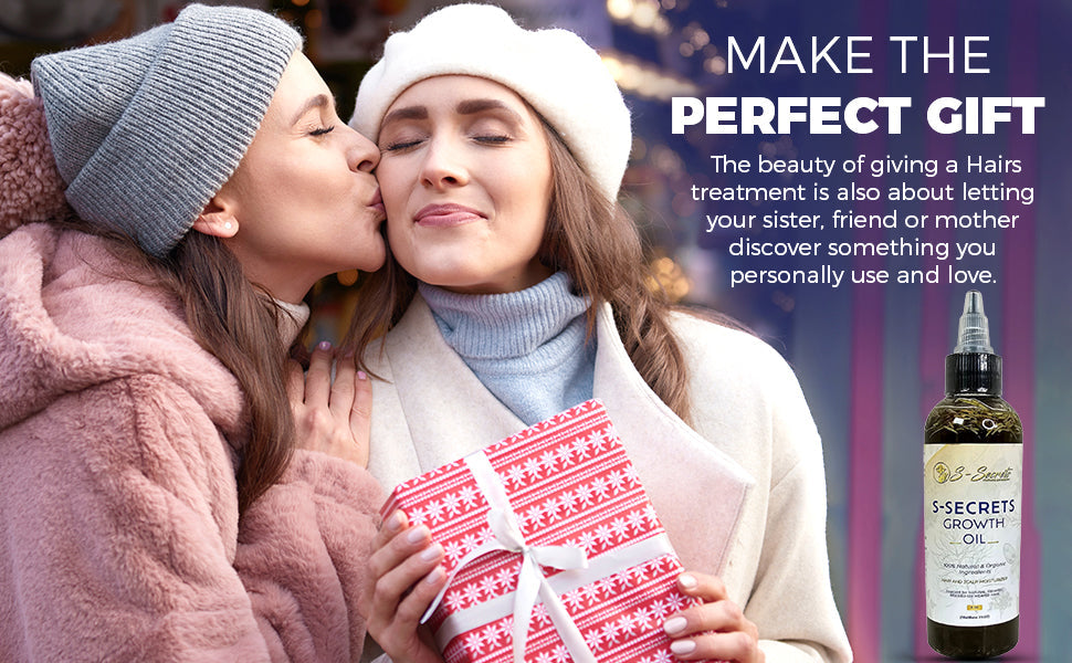 S-Secrets Hair Growth Oil 2oz, Herbs, Biotin, essential oils For All