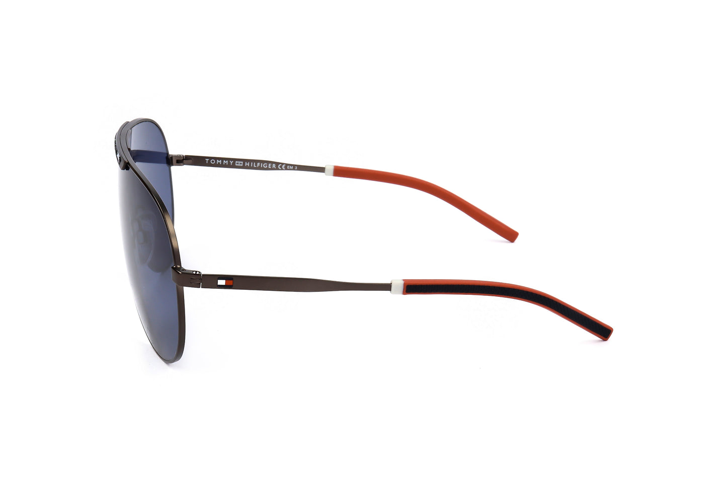 Tommy Hilfiger Mens Sunglasses TH 1801 S SVK 67 07 135 MATTE RUTHENIUM