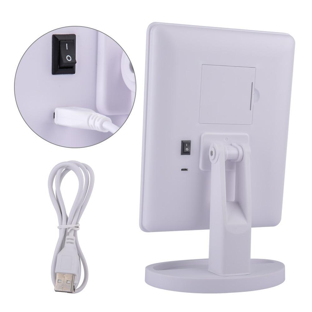 High Quality 16/ 22 LED Lights Touch Screen Makeup Mirror