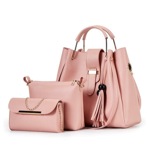 Three-Piece Fashion Casual Messenger Bag For Women