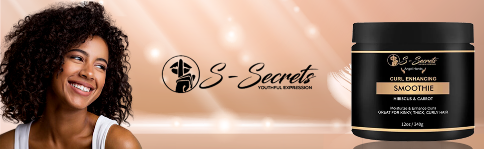 Curl Enhancing Smoothie Cream For Thick, Curly, Coily Hair Sulfate and