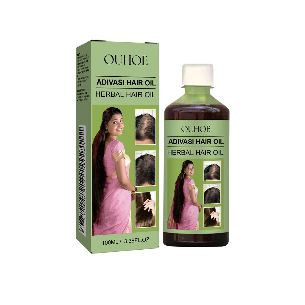 OUHOE Herbal Scalp & Hair Care Oil – Nourishing Treatment