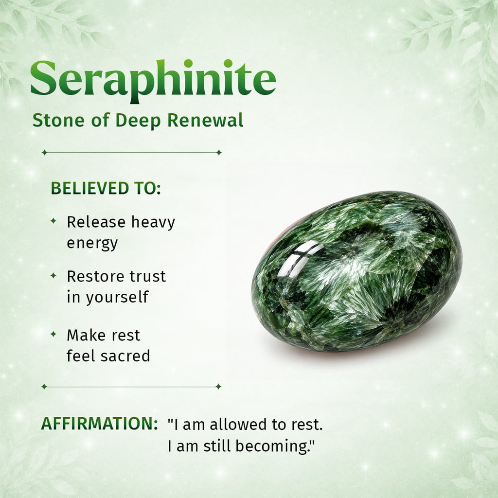 Rare Seraphinite Bracelet of Transformation