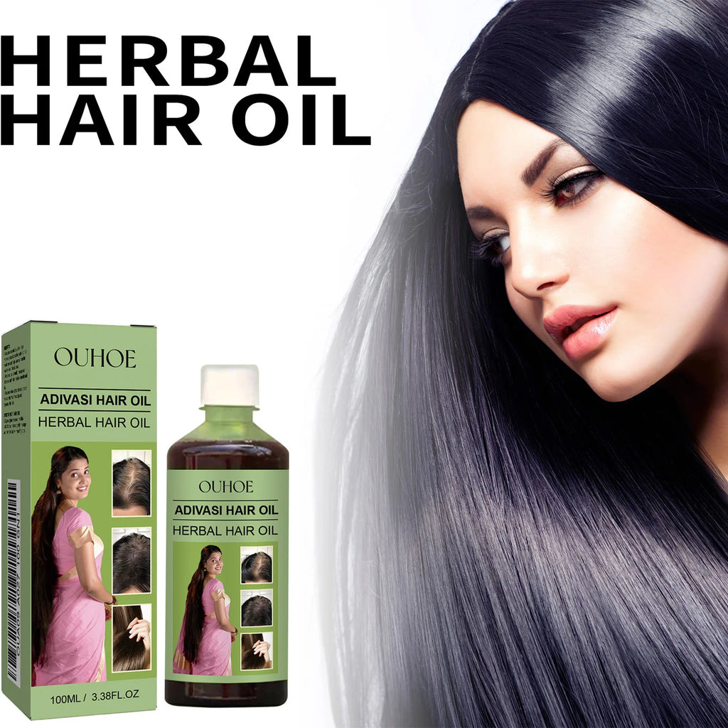 OUHOE Herbal Scalp & Hair Care Oil – Nourishing Treatment