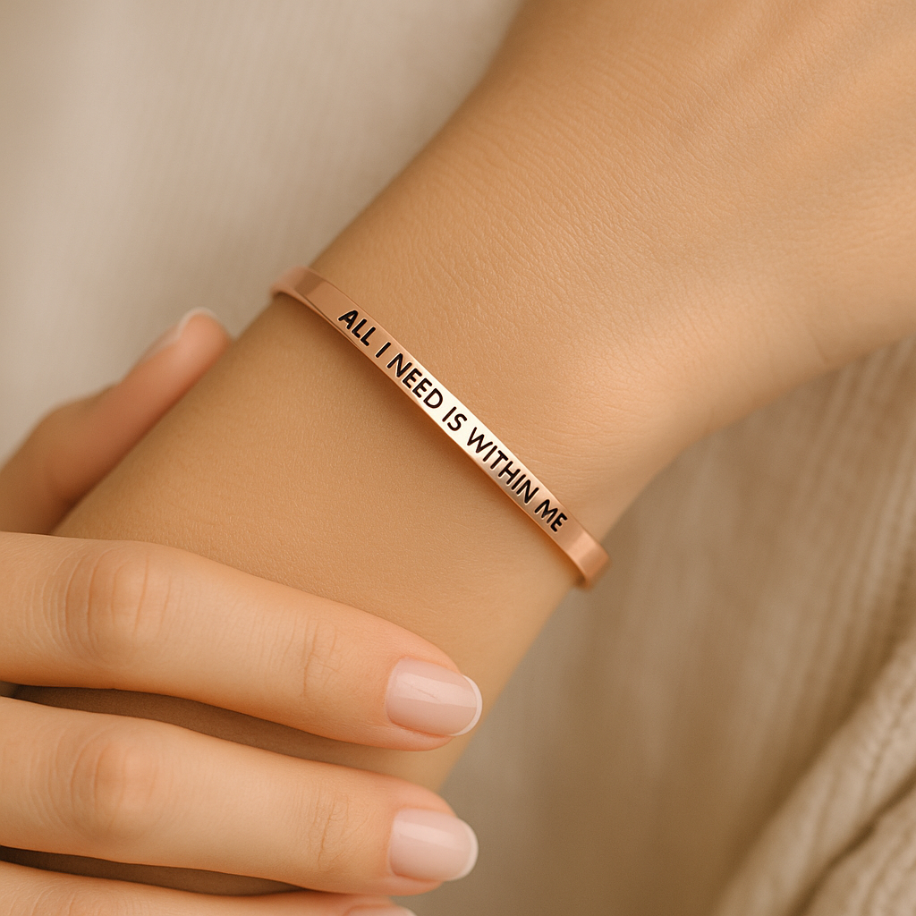 InnerHer Inner Strength Bracelet - All I Need Is Within Me