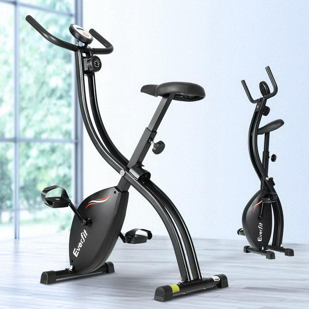 Everfit Folding Exercise Bike Magnetic X-Bike Bicycle Indoor Cycling