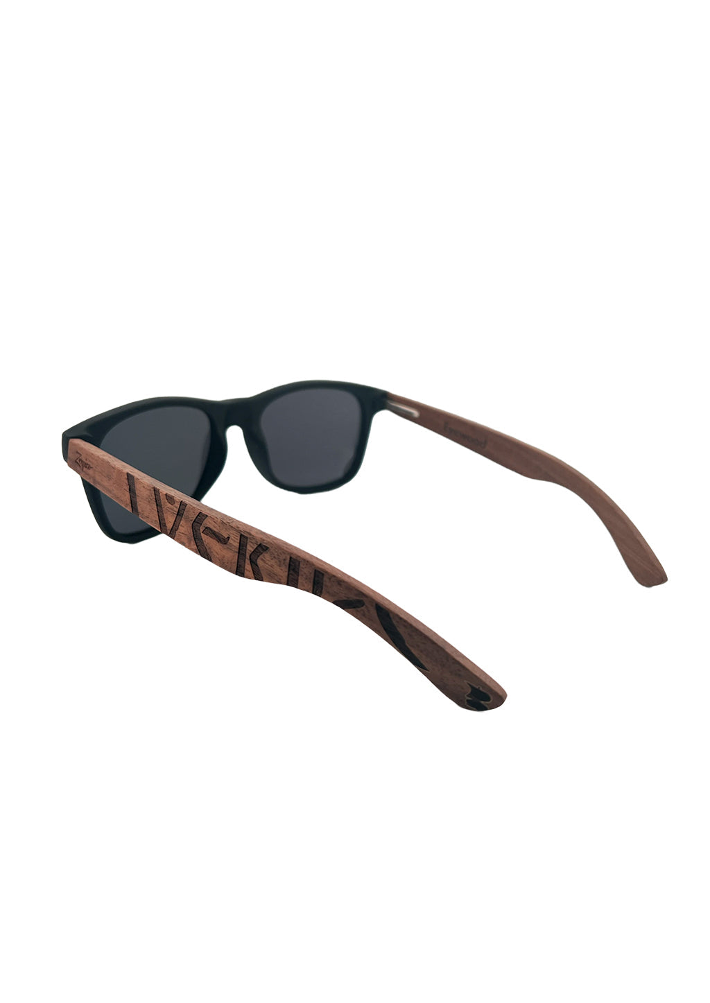 Eyewood | Engraved wooden sunglasses - Viking Runes - Norway