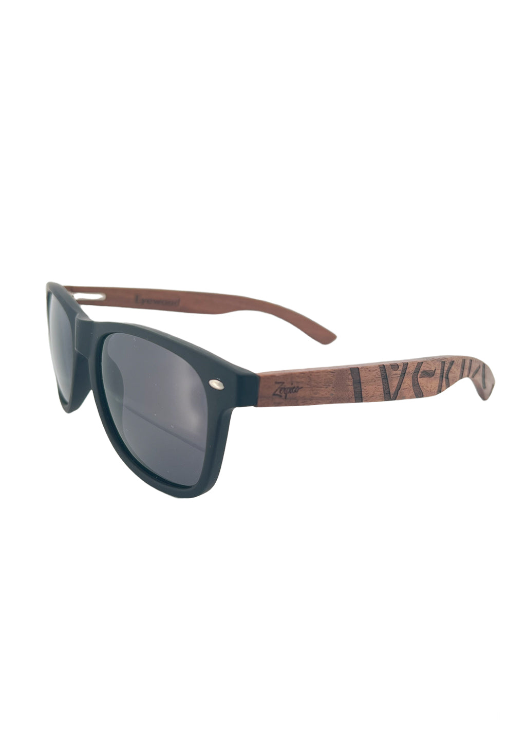Eyewood | Engraved wooden sunglasses - Viking Runes - Norway