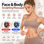 Face & Body Sculpting Massager | 3-in-1 Massage Device