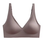Push Up Seamless Bras For Women Non-wire Brassiere V-neck Bralette Removable Padded Sports Underwear Female Sexy Lingerie S-XXL