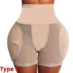 Hip Shapewear Panties Women Butt Lifter Shaper Panties Sexy Body Shaper Push Up Panties Hip Enahncer Shapewear with Pads