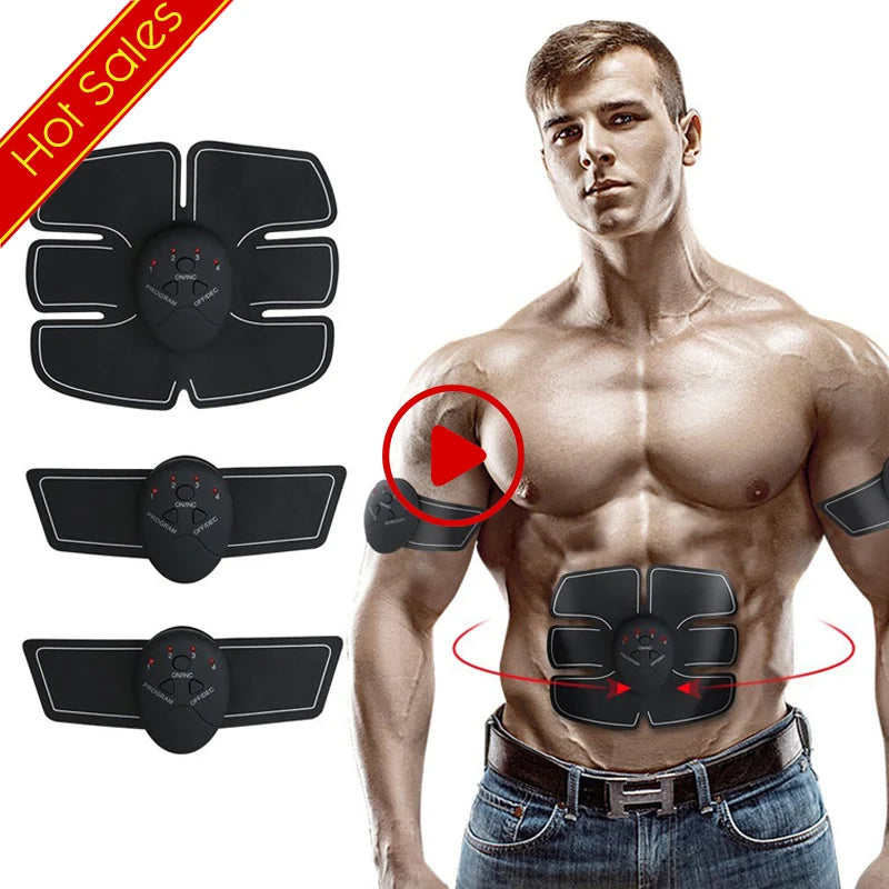 Raiuleko EMS Muscle Stimulator – Abs & Body Training Pads