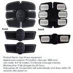 Raiuleko EMS Muscle Stimulator – Abs & Body Training Pads