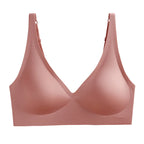 Push Up Seamless Bras For Women Non-wire Brassiere V-neck Bralette Removable Padded Sports Underwear Female Sexy Lingerie S-XXL
