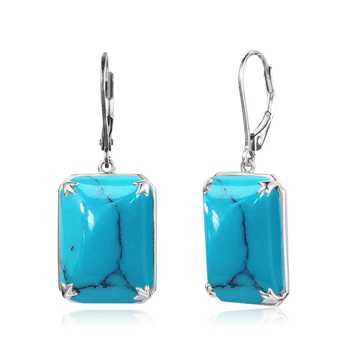 Viking Pink Stone Earrings - Collection The Eyes of Freyja
