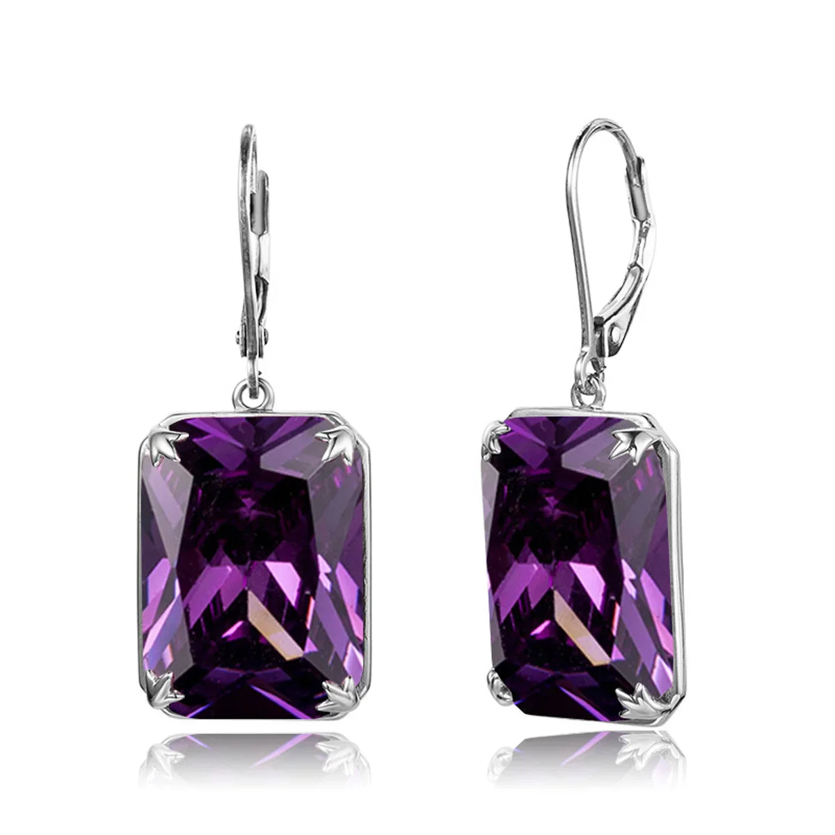 Viking Pink Stone Earrings - Collection The Eyes of Freyja