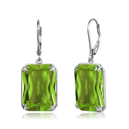 Viking Peridot Earrings - Collection The Eyes of Freyja