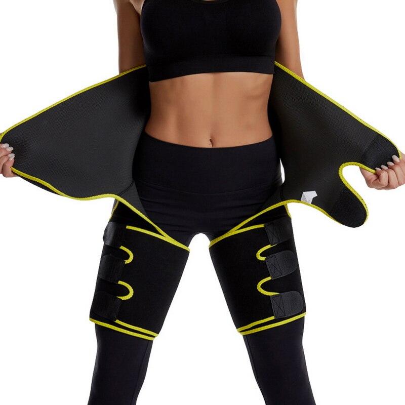 3 in 1 Belt Fat Burning Butt Lifter Powerful Slimming Leg Shaper - Sauna Effect