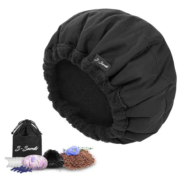 Heat Cap For Deep Conditioning - Microwave Heated Hair Cap With