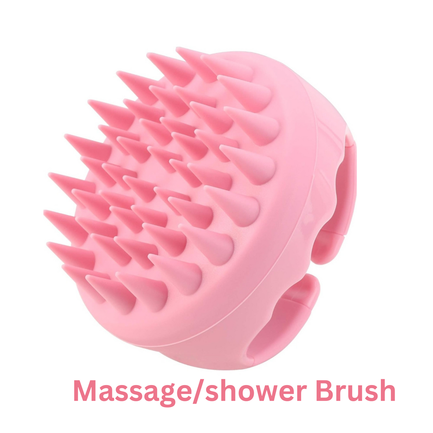 S-Secrets Scalp Massager Shampoo Brush with Soft Silicone Bristles for