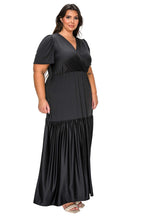 Violetta Tiered Surplice Dress