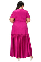 Violetta Tiered Surplice Dress