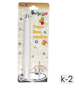 Clown Fan Surprise Party Candle