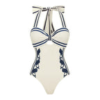 2025 High Quality One Piece Swimsuit Floral Ruffle Printed Push Up Women Bikini Set Swimwear Slimming Bathing Suit Beach Wear