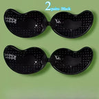 Invisible Push Up Bra for Women Backless Strapless Bra Seamless Front Closure Bralette Underwear Silicone Self-Adhesive Bra Pad