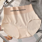 FallSweet 4PCS High Quality Women's Cotton Panties Seamless Briefs Plus Size Woman Lingerie Sexy Female Invisible Underwear M-XL